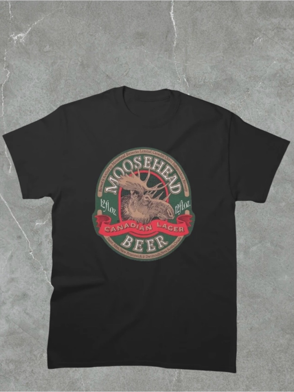 2 for $30 🆕 Moosehead Canadian Lager Graphic Tee - Black